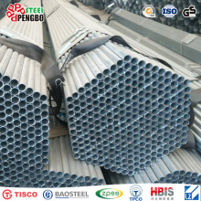 EN 10255 S195T Hot Dip Carbon Galvanized Aço Tubo de aço